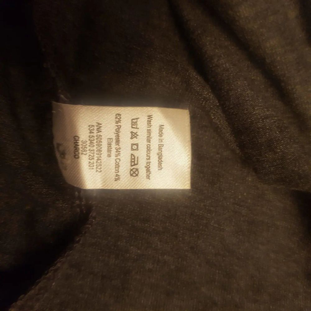George Long Sleeve Dark Grey T-Shirt Dress UK 14 - Picture 5 of 6